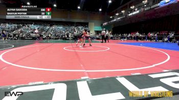 161 lbs Semifinal - Aliyah Sauceda, Salem Elite Mat Club vs Shaylin Potter, 209 Wrestling Academy