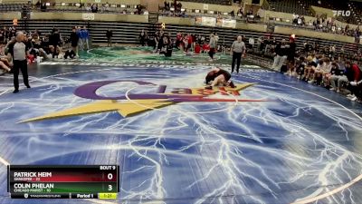 114 lbs Finals (8 Team) - Colin Phelan, Chicago Marist vs Patrick Heim, Shakopee