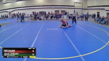 149 lbs Cons. Round 4 - Eric Falleni, East Stroudsburg vs Brain Lombardi, East Stroudsburg