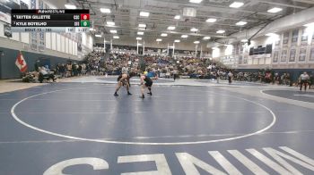 165 lbs Quarterfinal - Kyle Botelho, San Francisco State vs Tayten Gillette, Chadron State