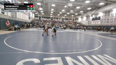 165 lbs Quarterfinal - Kyle Botelho, San Francisco State vs Tayten Gillette, Chadron State