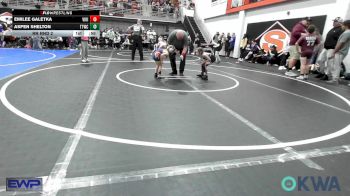 46 lbs Rr Rnd 2 - Emilee Galetka, Viking Wrestling Club vs Aspen Shelton, Team Tulsa Wrestling Club