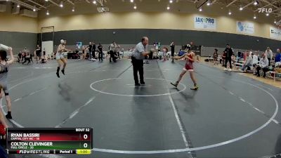 68 lbs Round 7 (10 Team) - Ryan Bassiri, Capital City WC vs Colton Clevinger, Full Circle