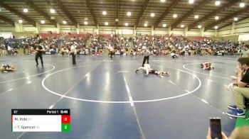 67 lbs 3rd Place Match - Ty Spencer, Fremont Wrestling Club vs Maddx Ihde, Uintah Wrestling