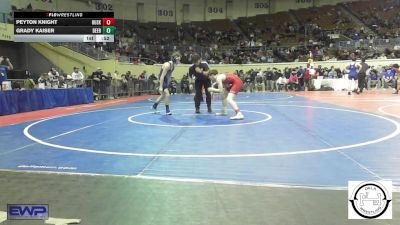 113 lbs Consi Of 32 #2 - Peyton Knight, Husky Wrestling Club vs Grady Kaiser, Deer Creek Wrestling