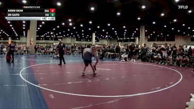 120 lbs Round 1 (6 Team) - Jin Saito, Spartan WC vs Aiden Dean, BRAWL Silver