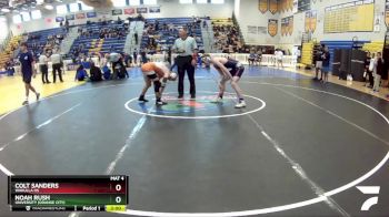 138 Blue Champ. Round 1 - Colt Sanders, Wakulla Hs vs Noah Rush, University (Orange City)