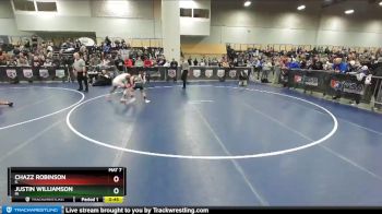 102 lbs Cons. Round 7 - Chazz Robinson, IL vs Justin Williamson, IN