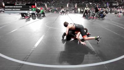 112 lbs Round Of 32 - Matthew McMahon, F.l.o.w. vs Giorgio DeCorso, Livingston