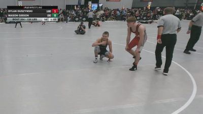 120 lbs Champ. Rd Of 64 - Mason Gibson, Grind Wrestling Club vs Dylan Duszynski, Lancer WC