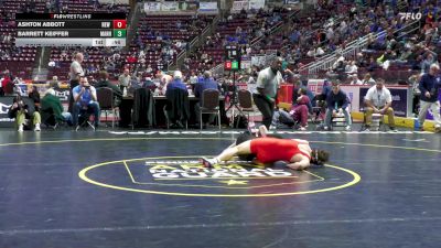 139 lbs Consi 2 - Ashton Abbott, New Oxford vs Barrett Keiffer, Manheim Central