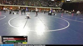 63 lbs Cons. Round 4 - Brooks Maddix, Sebolt Wrestling Academy vs Owen Harrington, Iowa