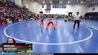 80 lbs Cons. Round 1 - Dimaggio Gomez, Gering Middle School vs Michael Pauli, McCormick Jr. High