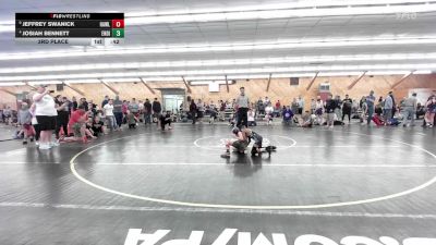 62 lbs 3rd Place - Jeffrey Swanick, Hawley vs Josiah Bennett, Endicott