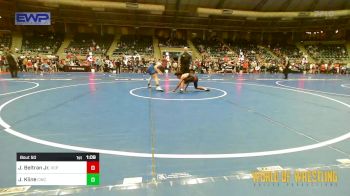 101 lbs Quarterfinal - Jarron Beltran Jr., Valiant Prep vs Jett Kline, Cowboy Wrestling Club