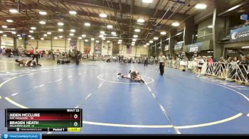 105 lbs Rd# 9- 2:15pm Saturday Final Pool - Aiden McClure, Mat Assassins vs Braden Heath, Oklahoma Elite