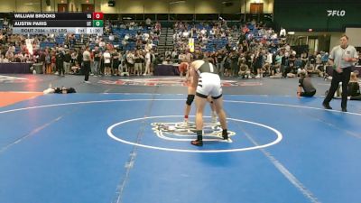 157 lbs Round Of 64 - William Brooks, VA vs Austin Paris, UT