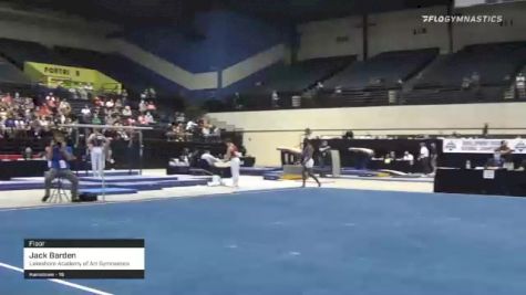 Jack Barden - Floor, Lakeshore Academy of Art Gymnastics - 2021 USA Gymnastics Development Program National Championships