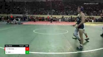 4A-120 lbs Quarterfinal - Christian Bermea, Clinton vs Garrett Salt, Oologah