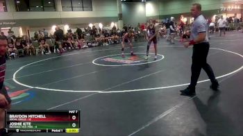 120 lbs Round 2 (16 Team) - Braydon Mitchell, Social Circle vs Joshie Kite, Michiana Vice-Pink