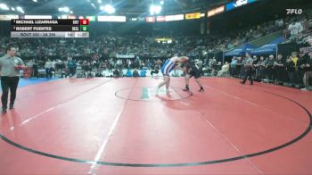 3A 285 lbs Semifinal - Michael Lizarraga, Firth vs Robert Fuentes, Declo