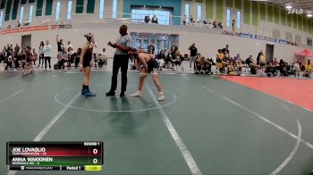 105 lbs Round 1 (6 Team) - Anna Wakkinen, Riverdale WC vs Joe LoVaglio, Team Barracuda