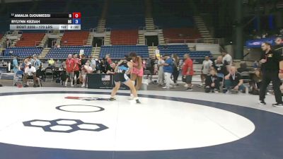 170 lbs Cons. Sub-quarters - Amalia Djoumessi, Iowa vs Rylynn Keziah, North Carolina