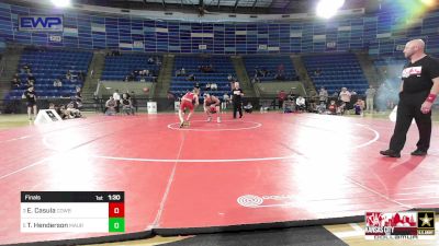 126 lbs Final - Eric Casula, Cowboy Wrestling Club vs Ty Henderson, Maurer Coughlin Wrestling Club