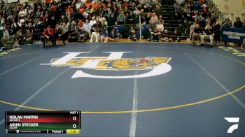 150 lbs Quarterfinal - Nolan Martin, Buckeye vs Aiden Stecker, Salem