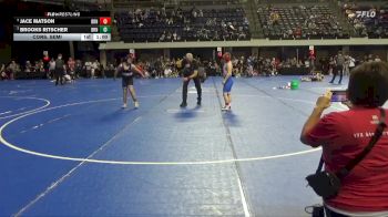 105 lbs Cons. Semi - Jace Matson, Simley Wrestling vs Brooks Ritscher, Big Game Wrestling Club