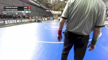Boys 2A 215 lbs Cons. Round 2 - Coen Chandler, Sultan vs Ashton Hanson, Lakewood