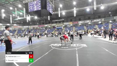 150 lbs Final - Braeden Halverson, Matpac WC vs Colby Ducatt, Team Aggresion