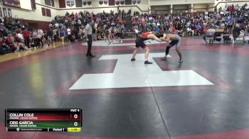 JV-19 lbs Semifinal - Collin Cole, Prairie, Cedar Rapids vs Cris Garcia, Xavier, Cedar Rapids