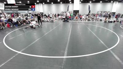 138 lbs Colton Hankey, Oregon vs Covell Nichols, Kansas Blue