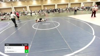 113 lbs Consi Of 16 #2 - Caleb Rivas, Cali Warriors W/C vs Jose Quinteros, KC Elite