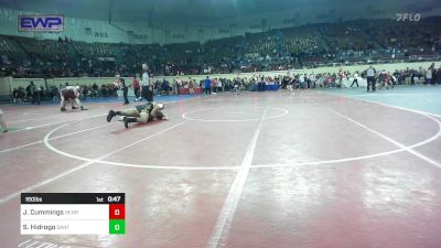 160 lbs Consi Of 32 #2 - Joseph Cummings, Henryetta JH vs Steve Hidrogo, Santa Fe South