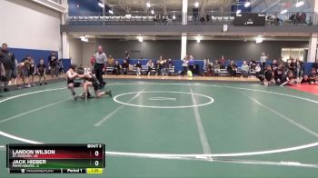 85 lbs Round 1 (6 Team) - Landon Wilson, St. Edward vs Jack Hieber, Perrysburg