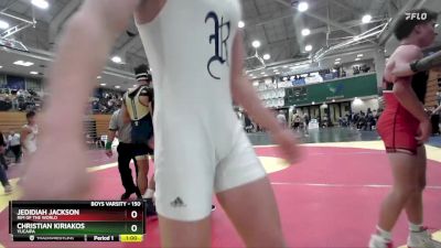 150 lbs Cons. Round 4 - Jedidiah Jackson, Rim Of The World vs Christian Kiriakos, Yucaipa