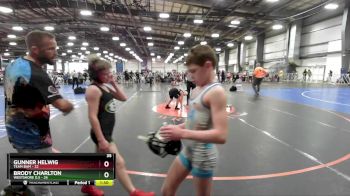 88 lbs Rd# 8- 12:30pm Saturday Final Pool - Brody Charlton, Westshore D.S vs Gunner Helwig, Team BAM