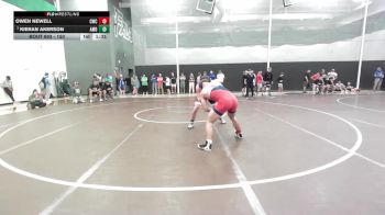 150 lbs Quarterfinal - Kieran Akerson, AMDG vs Owen Newell, Carroll Wrestling Club