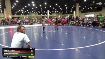 85 lbs Quarterfinal - Jaxon Lewis, Stronghold Wrestling Club vs Kameron Morris, FMF