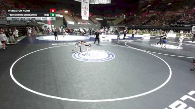 80 lbs Champ. Rd Of 16 - Kingston Mercurio, Peterson Grapplers Wrestling Club vs Princeton Nunn