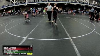 96 lbs Round 1 (6 Team) - Colin LaForge, Mat Assassins Red vs Jonathon Beatty, U2 Uprising Blue