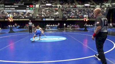 133 lbs Prelim - Lucas Torre, New Jersey City vs Vincent Ziccardi, Wash. & Lee