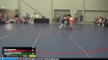 144 lbs Semis & 1st Wrestleback (8 Team) - Vivi Edwards, Arkansas vs Annabelle Dalton, Tennessee