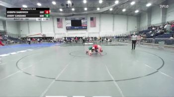 184 lbs Champ. Round 1 - Joseph Dabovich, Cortland vs Avery Canzano, Oswego State