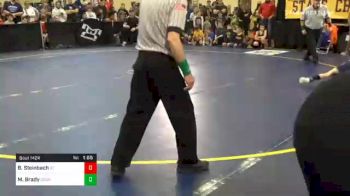 75 lbs Final - Brayden Steinbach, St. Marys vs Michael Brady, Council Rock South