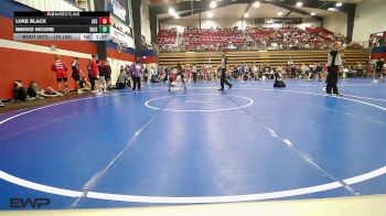 170 lbs Semifinal - Luke Black, Jenks vs Mekko Moore, Bristow