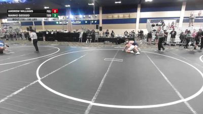 190 lbs Consi Of 16 #1 - Andrew Williams, Project 8 WC vs Marko Dzodzo, Torrey Pines HS