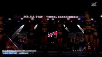 Cheer Town USA - Code Black [2026 L5 Senior Coed - D2 - Small Day 1] 2026 NCA All-Star National Championship